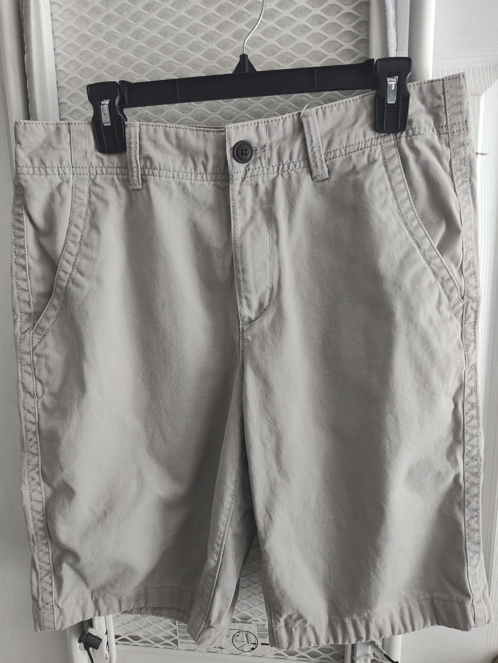 urban pipeline Light Khaki Flat-Front Shorts